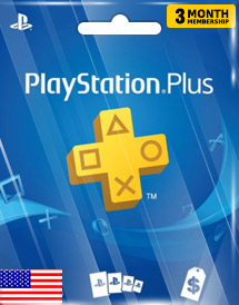 Comprar Cartão PSN Plus 3 Meses (PSN Americana) - Sony - FastGames